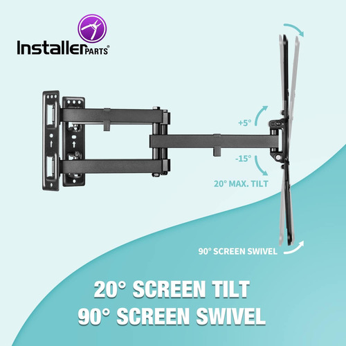 Soporte Tv Giratorio 32-70 Con Brazo Extensible Y Cable Hdm