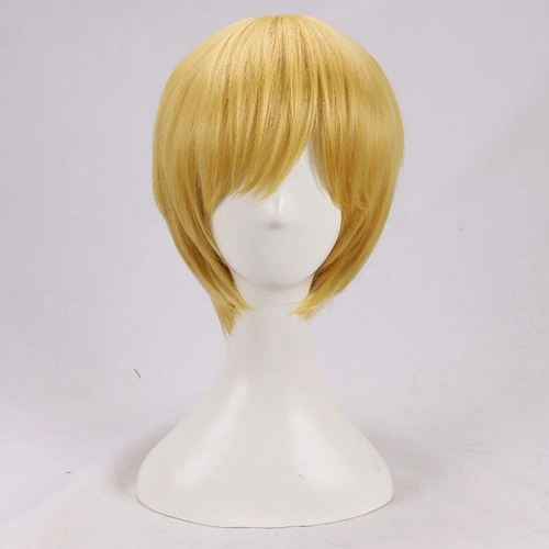 Pelucas Anime Hunter X Hunter Kurapika Cosplay Rubio Dorado