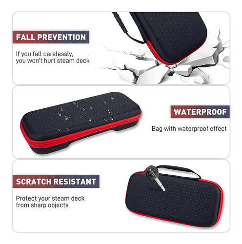 Funda Para Asus Rog Ally + 3 Protectores De Pantalla
