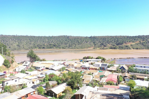 Vista A La Laguna De Cáhuil