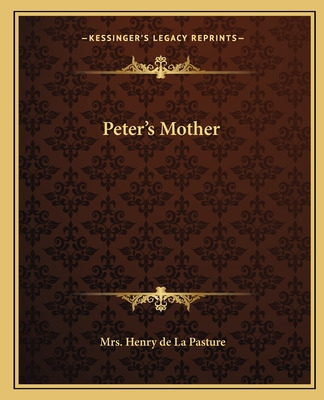 Libro Peter's Mother - De La Pasture, Mrs Henry