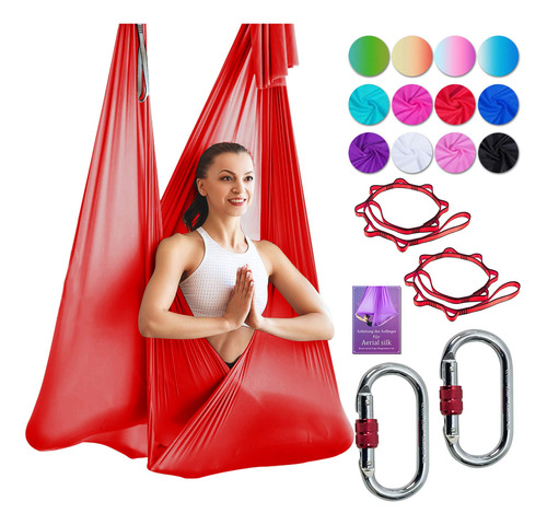 Dasking Deluxe 16.4 Ft/set Yoga Swing Aereo Yoga Hamaca Kit