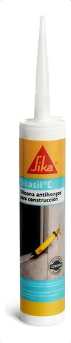 Sellador De Silicona Sikasil C - - 280cc Color Transparente