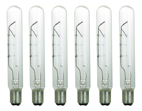 41666 Bombilla Tubular Incandescente T6.5 Base Bayoneta