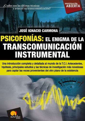 Libro Psicofonías: El Enigma De La Transcomunicación Instr