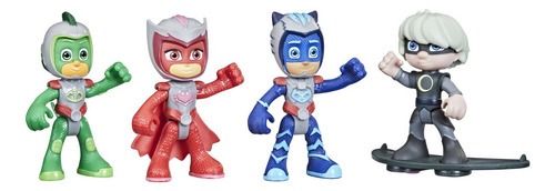 Pj Masks Conjunto Heróis Vs Garota Lunar - Hasbro F2647