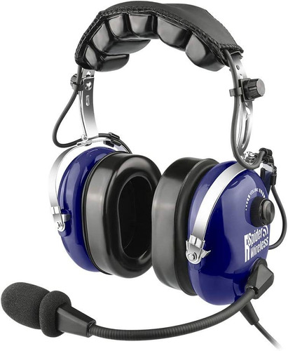 Auriculares De Aviación Noise Cancelling 24db Para Pilotos
