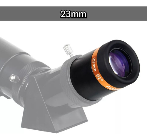 Ocular Lente Asferico 23mm 1.25 62° Fov Telescopio 