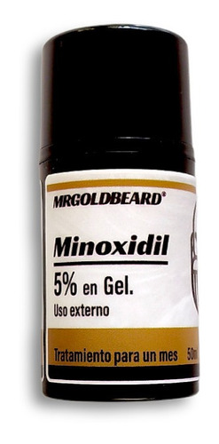 Pack Minoxidil En Gel Mrgoldbeard Tratamiento Para Un Mes