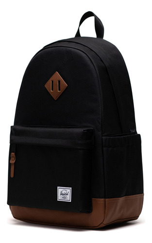 Mochila Herschel Supply Co. Heritage Backpack 24l Color Azul Oscuro Diseño De La Tela Azul Y Marron