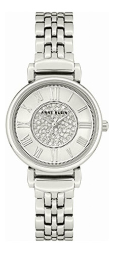 Anne Klein Reloj De Pulsera Para Mujer, Plata Claro,