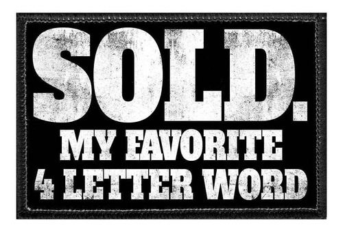 Sold My Favorite 4 Letra Word Gancho Lazo Para Sombrero 2 X