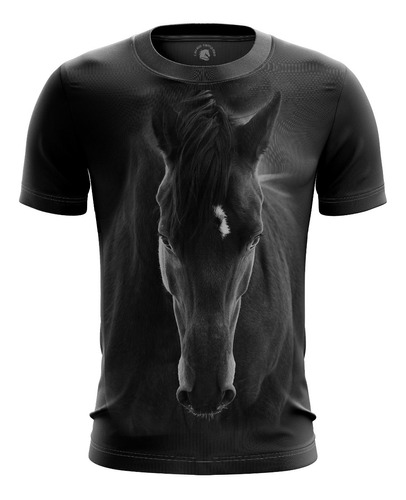 Camisa T-shirt Masculina Estampa Cavalo Indigo Slim Cowboy