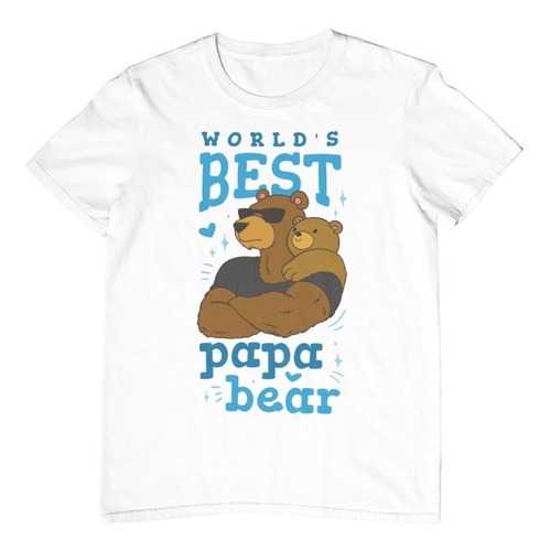 Playera Para Hombre - Día Del Padre - Papá Oso-papa Bear