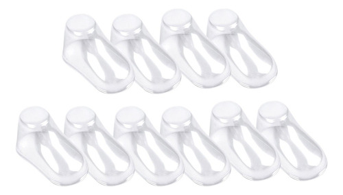 10 Uds. De Soporte Transparente Para Zapatos De Bebé,
