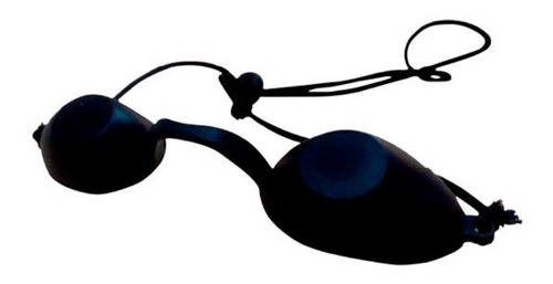Óculos Proteção Luz Pulsada Laser Led Fototerapia Paciente Cor Preto