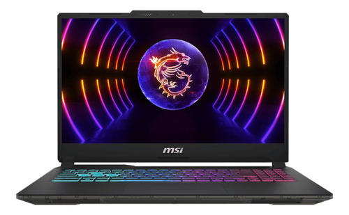 Notebook Gamer Msi Cyborg 15 A13ve I7 16gb 512gb Rtx 4050 Color Negro
