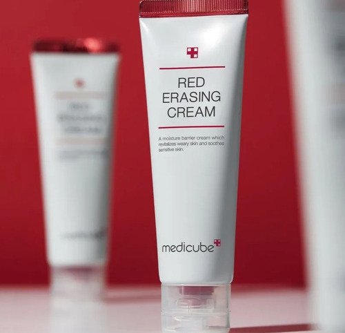 Medicube Red Erasing Cream Calma Enrojecimiento De La Piel Piel Sensible Con Rojeces Acné Leve Rosácea O Manchas Día/noche