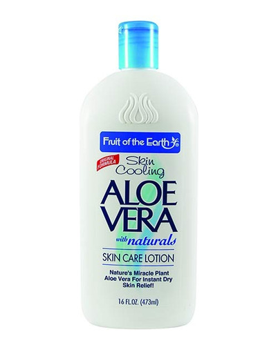 Fruit Of The Earth Aloe Vera Locin Para El Cuidado De La Pie