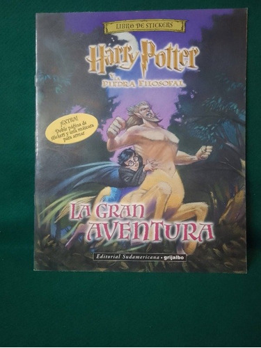 Libro Harry Potter Y La Piedra Filosofal La Gran Aventura