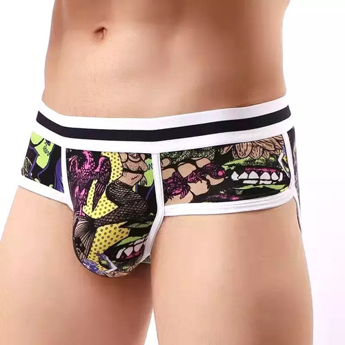 Slip Calzoncillo Boxer Corto Diseño Comics - Varios Colores