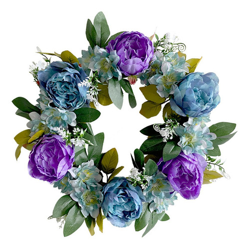 Guirnaldas De Flores Artificiales Con Hojas Colgando Para La
