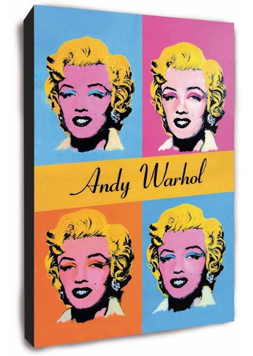 Andy Warhol Marilyn Monroe - Laminas En Bastidor