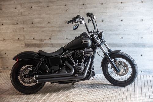 Harley Davidson Dyna Street Bob Black Denim 2017