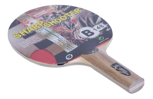 Paleta Ping Pong Madera Tenis Mesa Goma 1 Estrella Cuotas