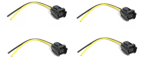 4pzs Conector Arnes De Inyector Seat Ibiza 2.0 2003 Al 2008