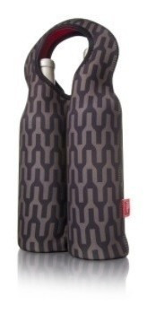 Imagen 2 de 2 de Bolsa Para Transportar Dos Botellas De Vino Vacuvin