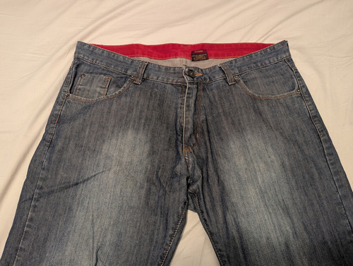 Jeans Vaqueros Hombre Talle 50 Tiro Largo Calidad Premium