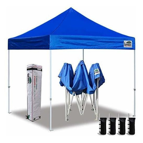 Eurmax 10'x10 'ez Pop Up Canopy Carpa Toldos Comerciales Ins