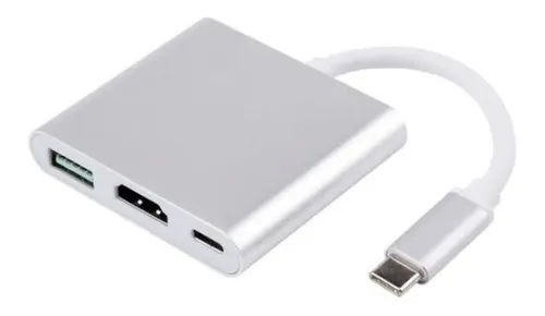 Adaptador Usb C A Hdmi Para Macbook Pro air Thunderbolt 3 Cuotas