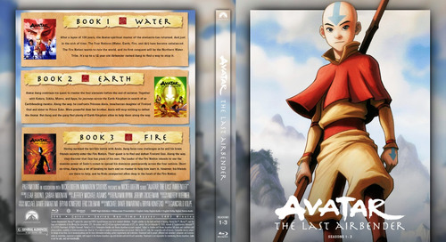 Avatar The Last Airbender En Bluray Serie Completa. 9 Discos
