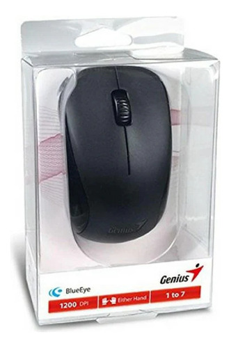 Mouse Genius Inalambrico Nx-7000 Colores Color Calm Black Fj