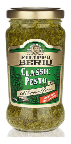 Pesto Clasico Filippo Berio 190 Gr. Italia