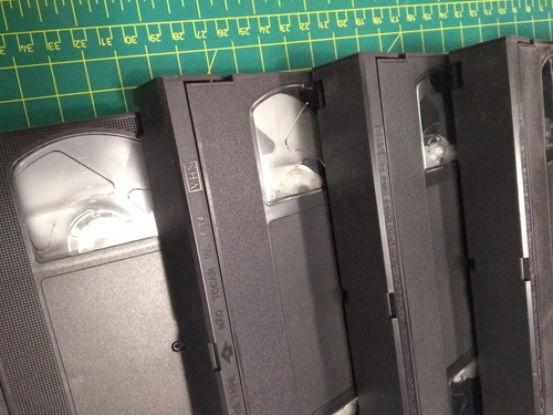 Lote De 5 Cassette Vhs Para Artesanías O Decorar (sin Cajas)
