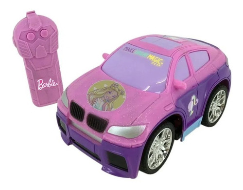 Carrinho Controle Remoto Style Machine Barbie Candide