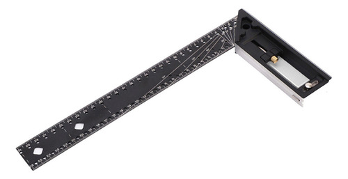 Regla De Medición De Ángulo Recto De Aleación De Aluminio, R