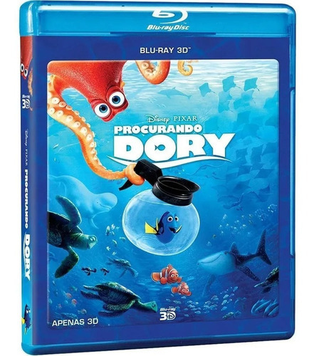 Procurando Dory 3d - Blu-ray - Uma Aventura Submarina