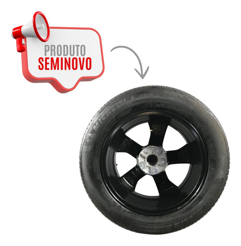 Roda C/ Pneu 215/60 R17 Chery Tiggo 5x 2023 2024 2025
