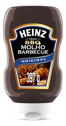 Molho Barbecue Sabor Original 397g Heinz