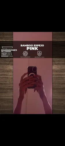 Laminas Bamboo Tipo Espejo
