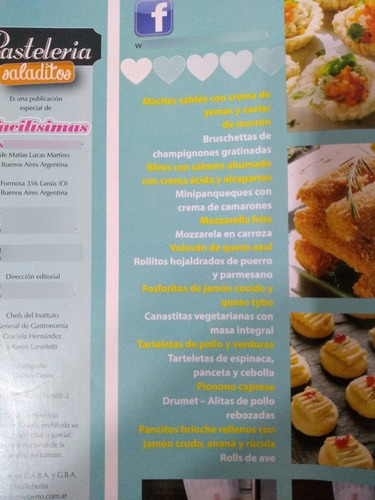 Lote X 6 Revistas Pasteleria Casera Paso A Paso Dulces Salad