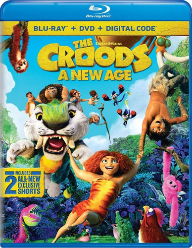 Los Croods 2 Una Nueva Era | Blu Ray + Dvd + Dig. Película