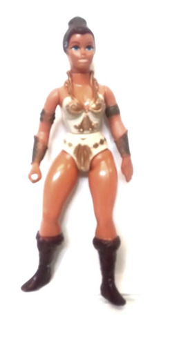 Heman Teela Y Vehiculo Vintage Amos Del Universo Grayskull (Usado)