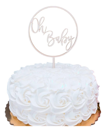 Cake Topper Adorno Torta - Oh Baby Personalizado 