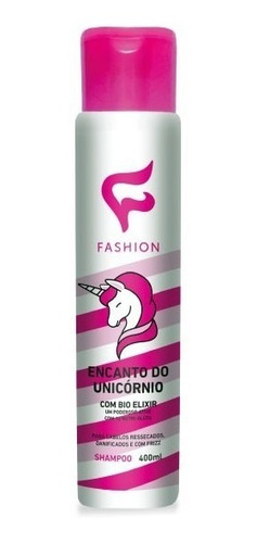 6 Kit Shampoo Encanto Unicornio Fashion Atacado