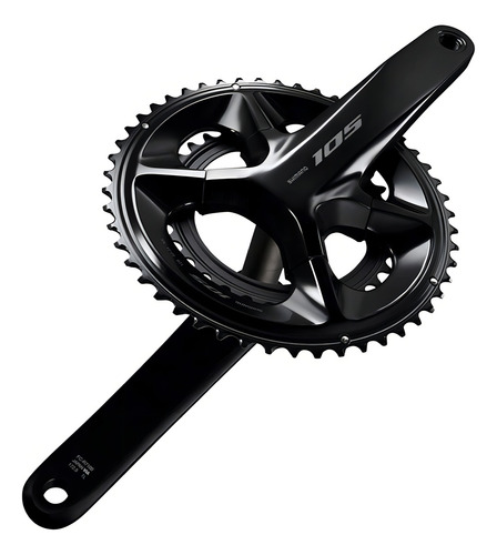 Pedivela Shimano 105 R7100 2x12 12 V 52x36 172,5 mm Spd Negro